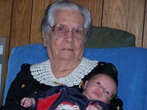 With her 1st Great Great Grandson